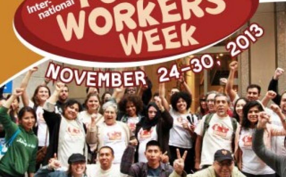 Giving thanks to food workers