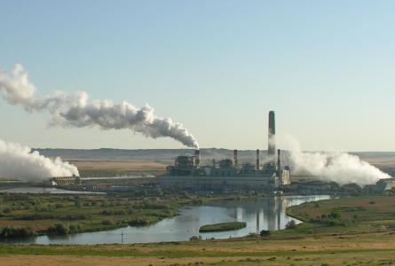 Coal powered plant
