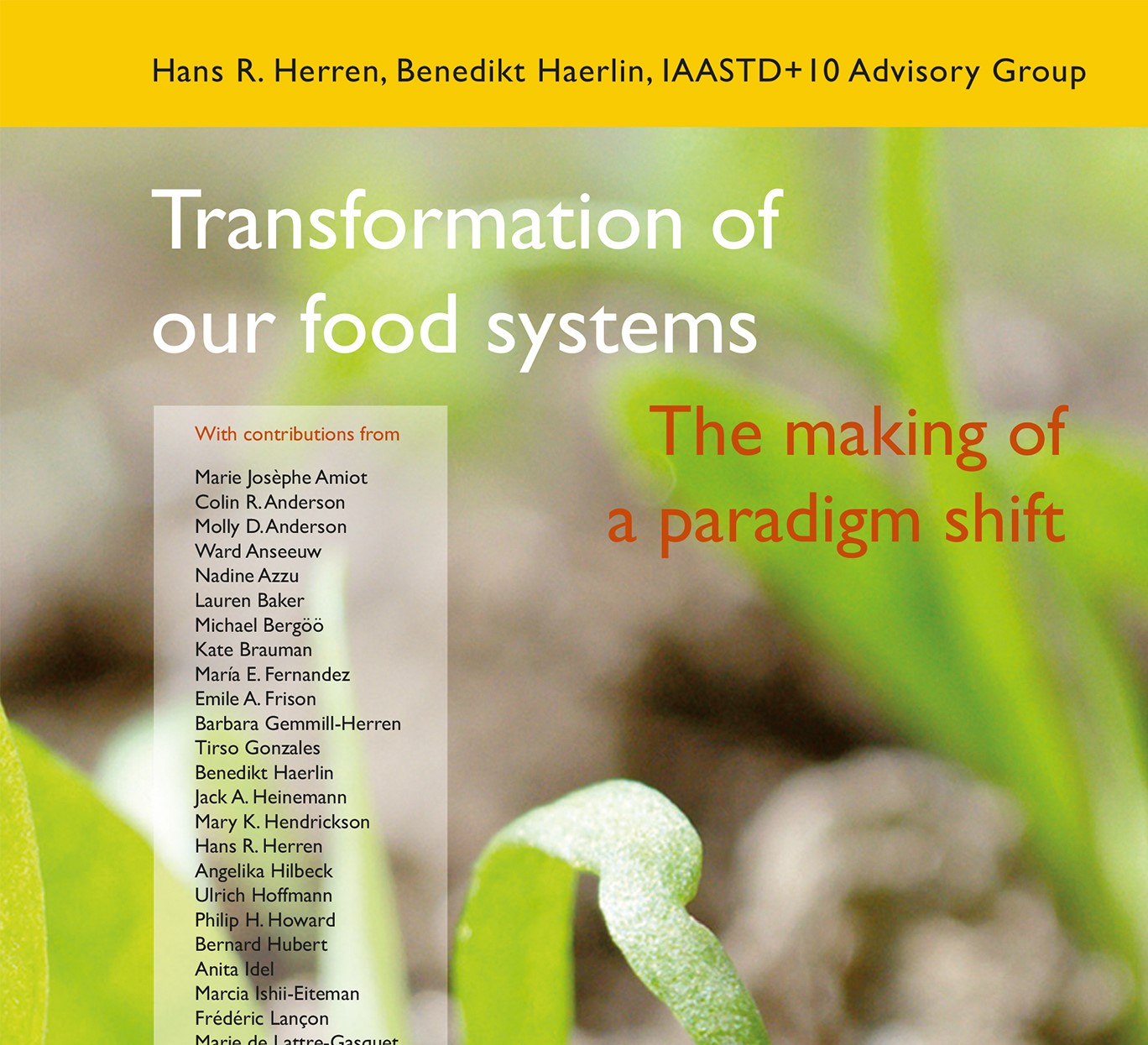 IAASTD Book Cover 