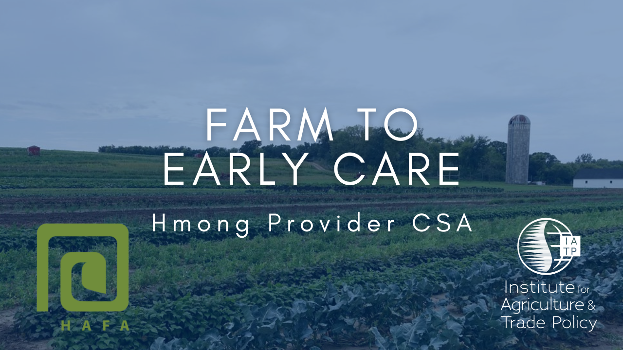 Farm to Early Care: Hmong Provider CSA