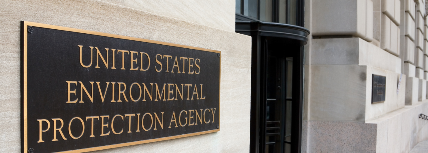 Environmental Protection Agency building sign