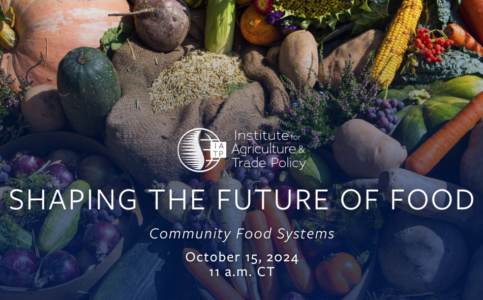 Shaping the future of food: Community Food Systems