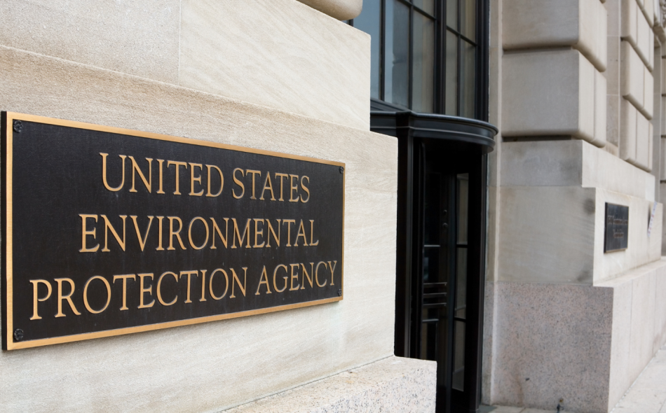 Environmental Protection Agency building sign