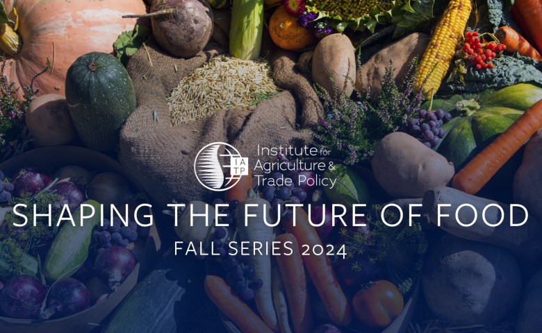 Shaping the future of food: fall series