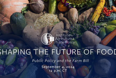 Shaping the future of food: Public policy and the farm bill