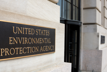 Environmental Protection Agency building sign