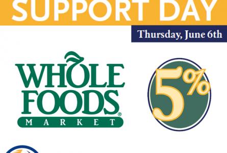 Support Farm to Childcare June 6 with Whole Foods' Community Support Day
